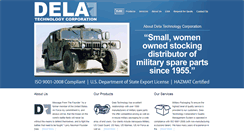 Desktop Screenshot of delatechnology.com